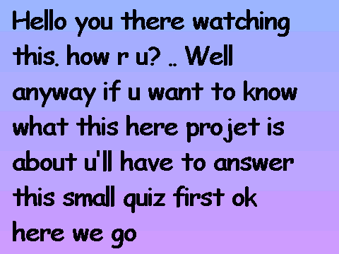 Secret Project