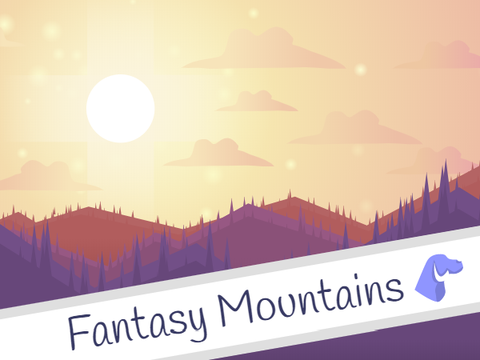 Fantasy Mountains || Art