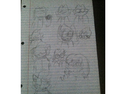 Moisty army doodles