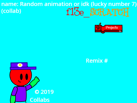 Random animation or idk (lucky number 7) (collab)