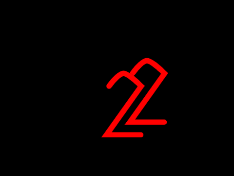 Double number evolution: double dvd screensaver ( 1 to 2 / 1 to 2 )