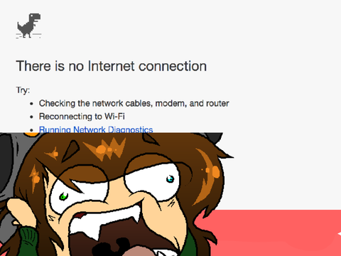 No internet