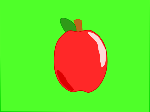 Floating Apple 