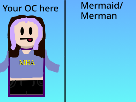Add your OC, and I'll make it as a Mermaid/Merman 3.0 remix-2