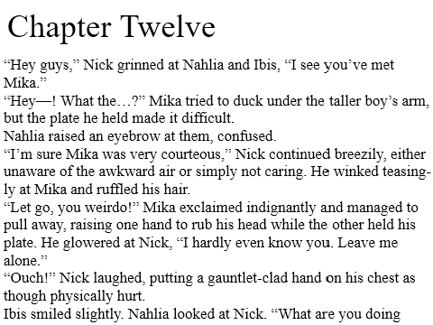~ Chapter Twelve ~ CHBRP Line Compilation ~