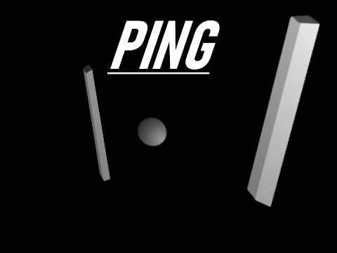 Ping -- a Pong inspired game (local multiplayer)