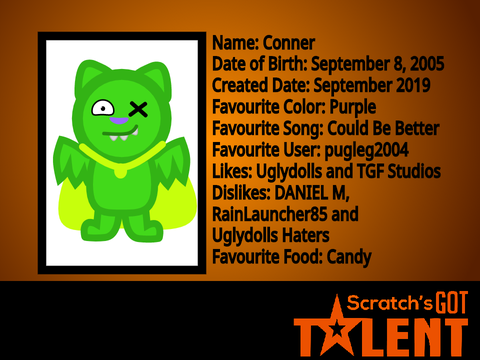 Scratch's Got Talent 2019 Conner