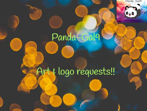 Panda_Gal9 ~ Art & Logo Requests