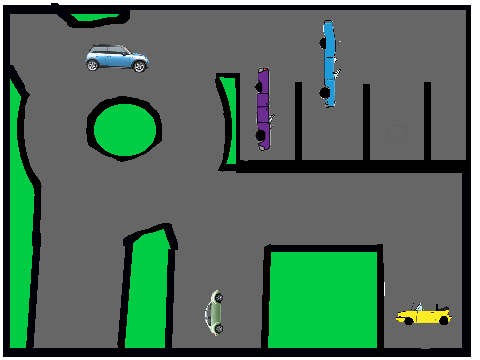 Car driving game