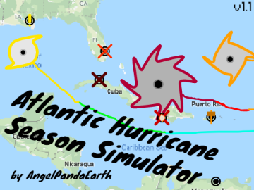Atlantic Hurricane Season Simulator (v1.1)