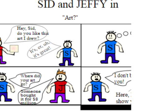 SID and JEFFY in "Art?"