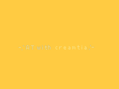 AT with @creamtia