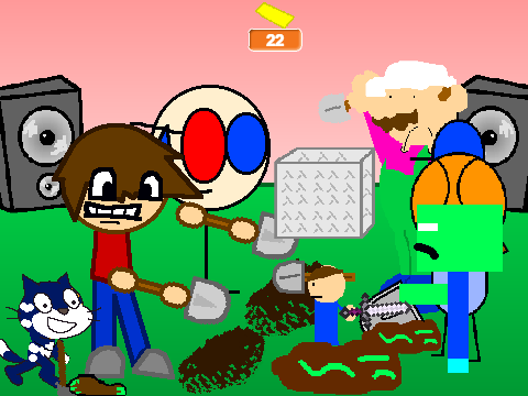 Add Yourself Digging a Hole!
