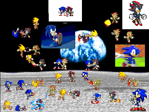 sonic sprites