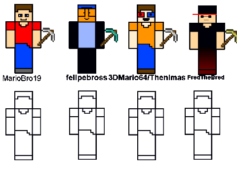 Add Your Minecraft Character And Remix!
