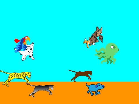 Add an animal to THE BIGGEST ANIMAL RACE!!!