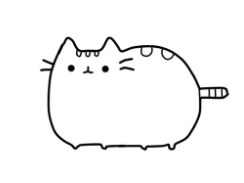 Plain Pusheen Coloring Contest (OPEN)