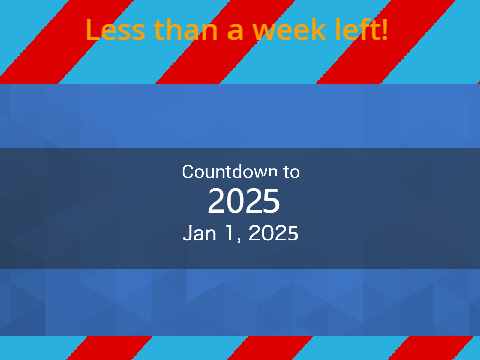 countdown 2027