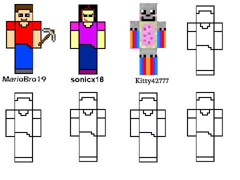 Add Your Minecraft Character And Remix!