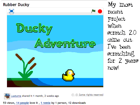 Scratch 1.4 Memories