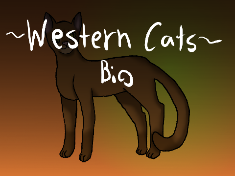~Western Cats || Bio || Olive~
