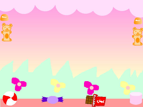 It's raining candy!