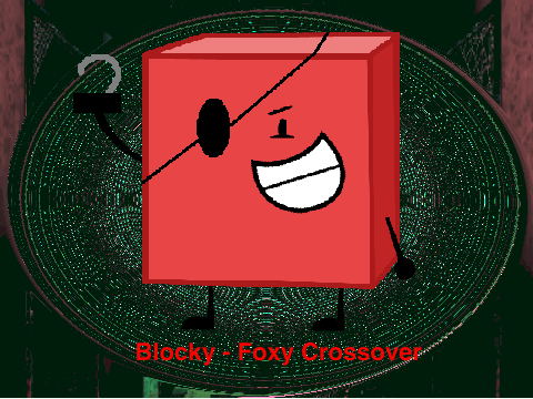 Object/FNAF Crossovers: Blocky The Pirate