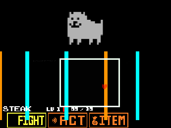 Annoying Dog Boss Fight(Undertale)