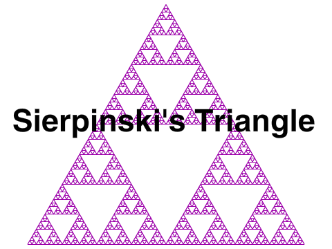 Sierpinski's triangle