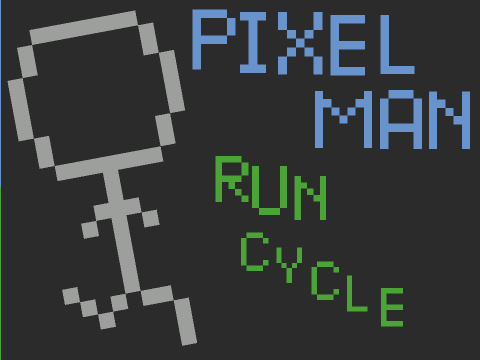 PixelMan Run Cycle