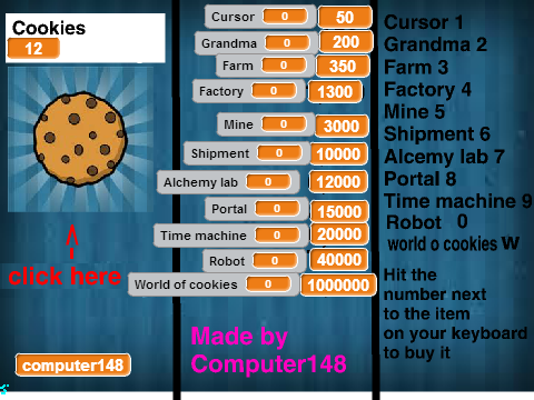 Cookie clicker 