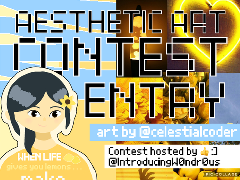 ➳ 300+ aesthetic art contest entry ➳