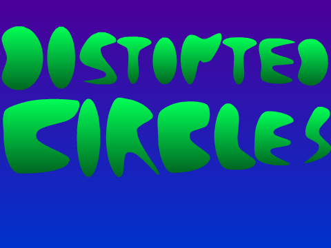 Distorted Circle Art