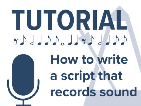 Sound Recording Tutorial