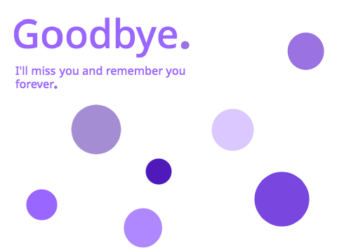 Goodbye.