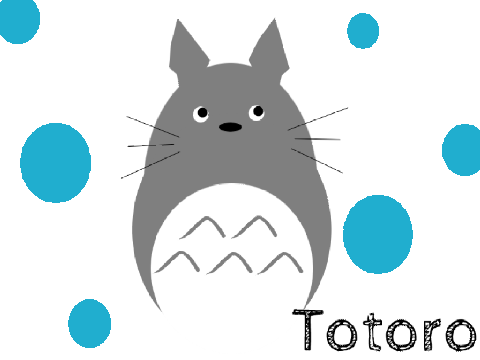 Totoro Drawing