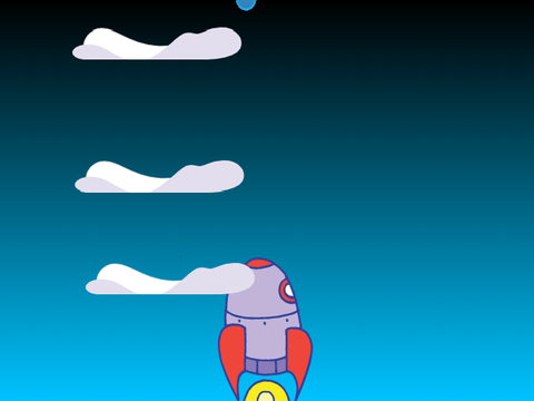 Rocket obstacle course