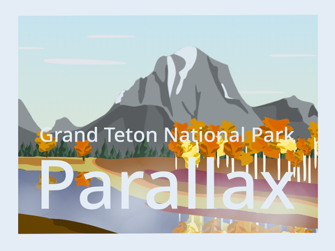 Grand Teton Parallax