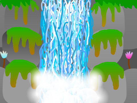 waterfall animation
