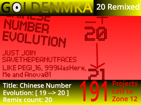 Chinese Number Evolution: [ 20 --> 21 ]