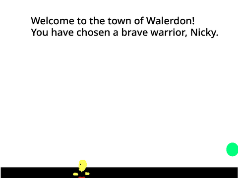 Quest to save Walerdon! WIP