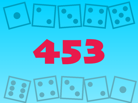 Number Evolution: Ten Dice v1.1 [ 417 --> 453 ]