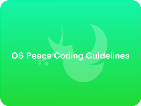 Code Guidelines | OS Peace