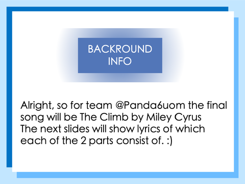 Song Parts - Final