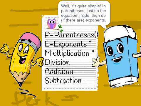 MATHLETICS Exponents and PEMDAS