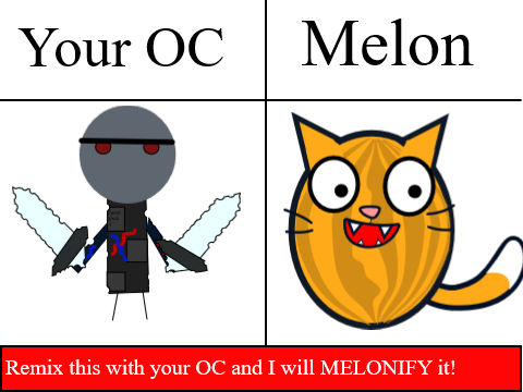 I turn your OC into a MELON remix