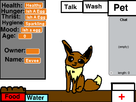 My Virtual Pet Eevee