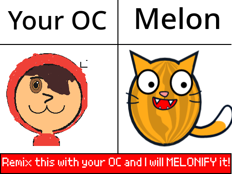 I turn your OC into a MELON remix