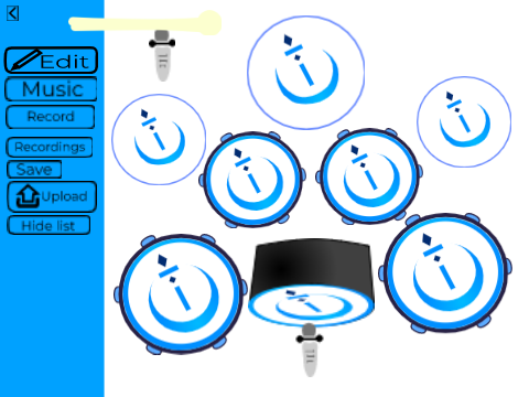 Blue Os DrumKit