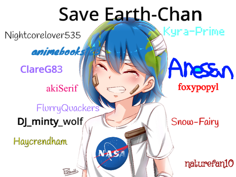 Sign if you want to save Earth-Chan!